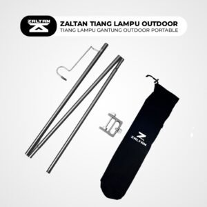 Zaltan Tiang Lampu Outdoor Gantung Portable Camping Light Pole Ultralight