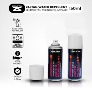 Zaltan Water Repellent Spray Pelindung Anti Air Efek Daun Talas Tenda Jaket Sepatu Outdoor 150ml