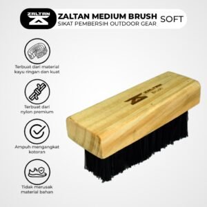 Zaltan Medium Brush Sikat Khusus Midsole dan Outsole Sepatu Gunung