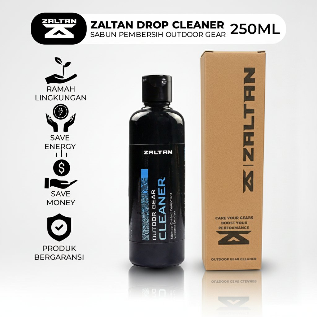 Zaltan Sabun Khusus Pembersih Tenda Dan Peralatan Camping 250ml | Sabun Pembersih Alat Outdoor