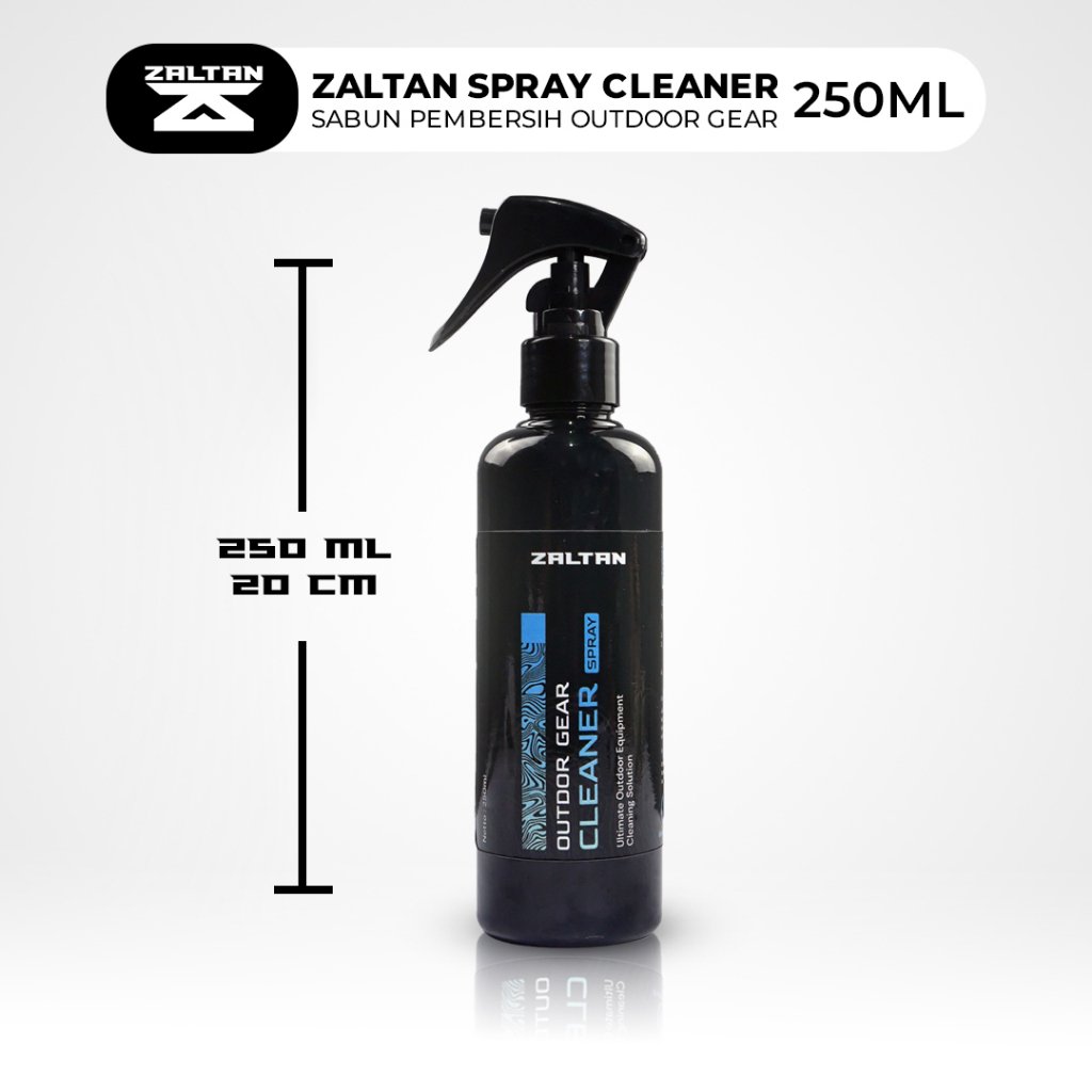 Zaltan Sabun Khusus Pembersih Tenda Dan Peralatan Camping Spray 250ml | Spray Pembersih Alat Outdoor - Gambar 2