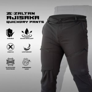 Zaltan Celana Gunung Outdoor Quickdry Ajisaka Series | Celana Gunung Outdoor Pria Wanita Unisex