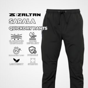 Zaltan Celana Gunung Track Pants Outdoor Quickdry Sarala Series | Celana Outdoor Pria Wanita Unisex