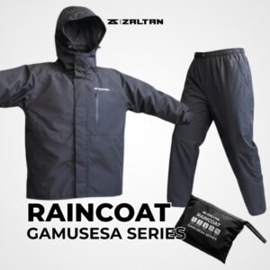 Zaltan Raincoat Setelan Jas Hujan Pria Wanita Mantel Raincoat Taslan Anti Rembes Outdoor Traveling Gamusesa Series