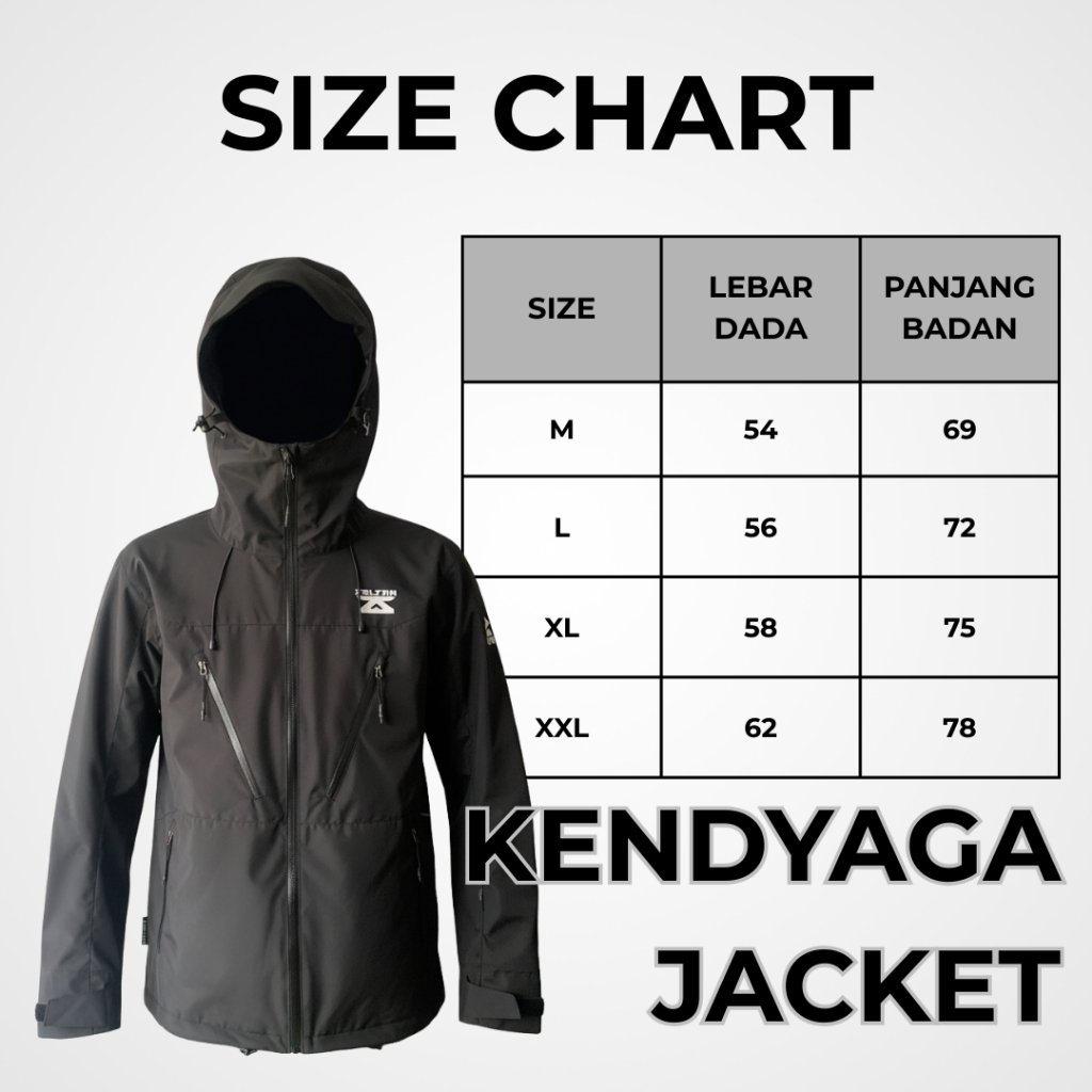 Zaltan Jaket Gunung Gorpcore Outdoor Waterproof Pria Wanita Windproof Windbreaker Kendyaga Series - Gambar 7