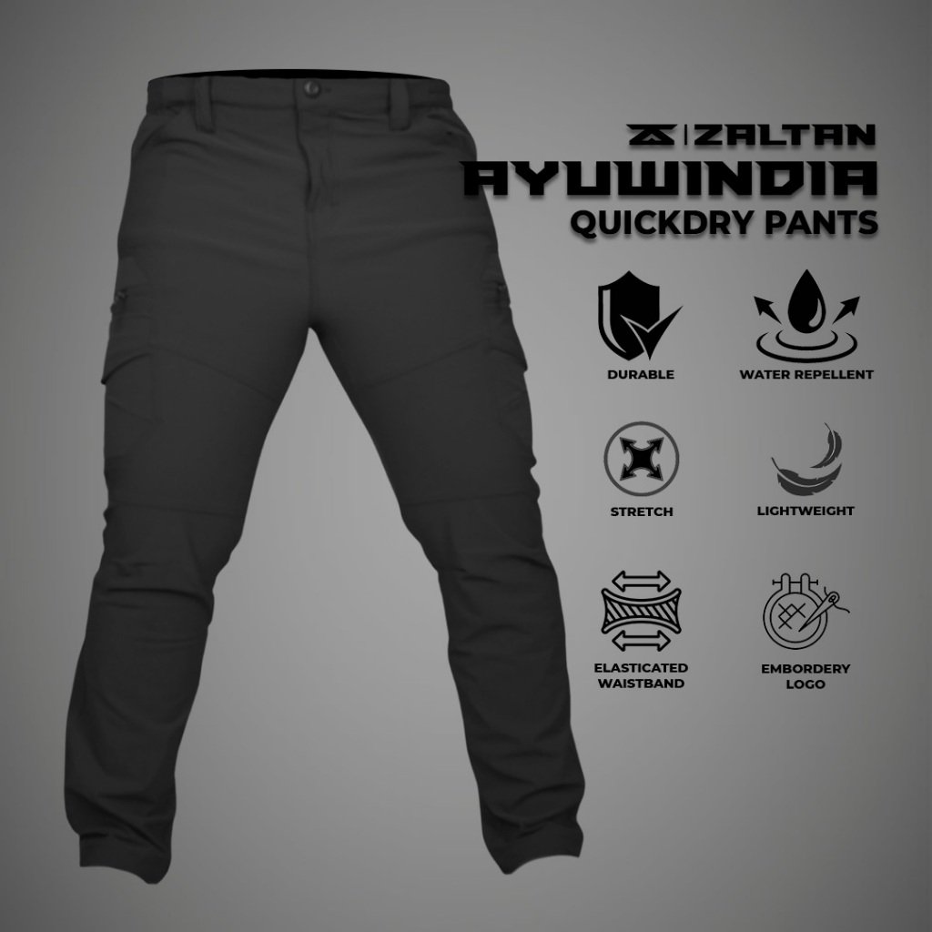 Zaltan Celana Panjang Gunung Cargo Outdoor Hiking Adventure Ayuwindia Series