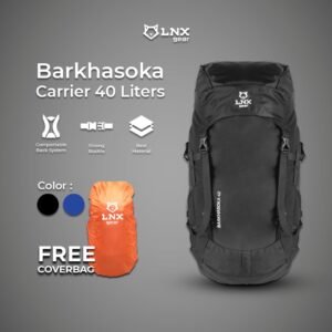 LNX Gear Tas Gunung Ransel Carrier Camping Backpack Daypack Barkhasoka Series 40 Liter