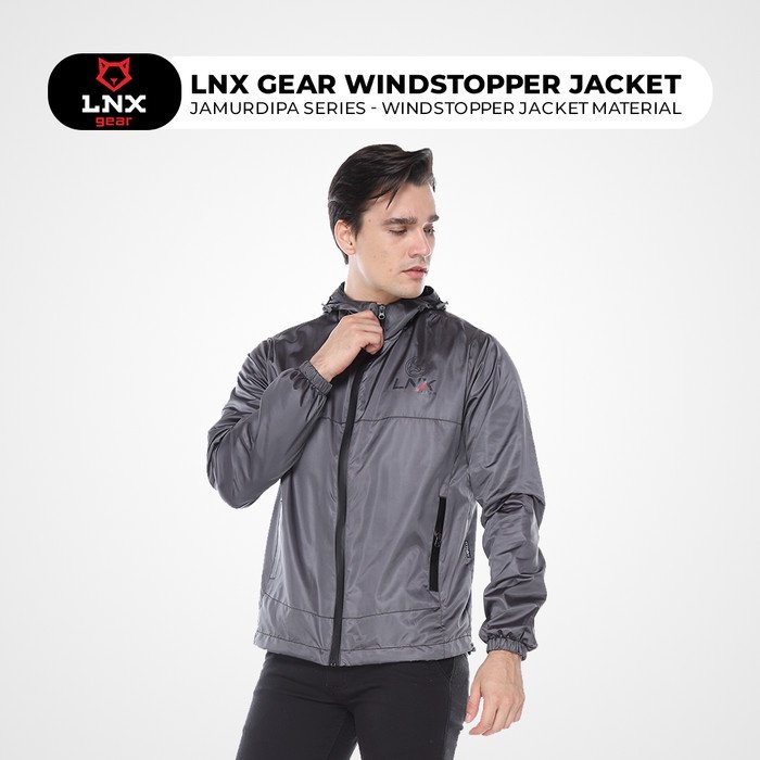 LNX Gear Jaket Windstopper Outdoor Jamurdipa Series - Gambar 3