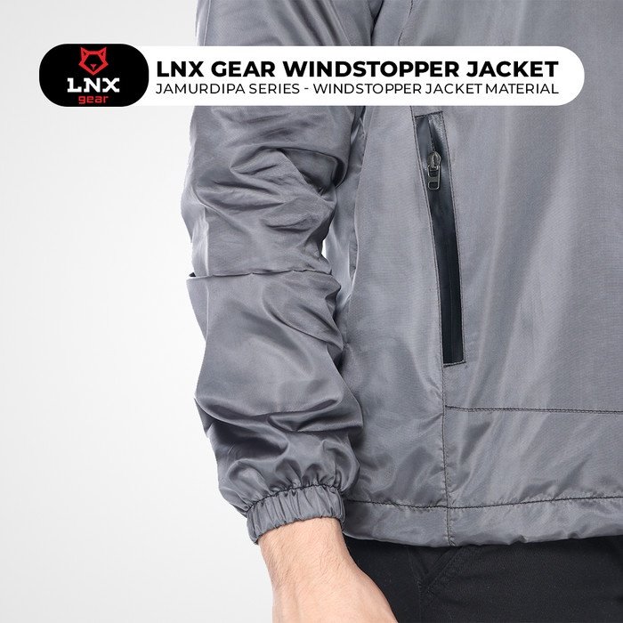 LNX Gear Jaket Windstopper Outdoor Jamurdipa Series - Gambar 5