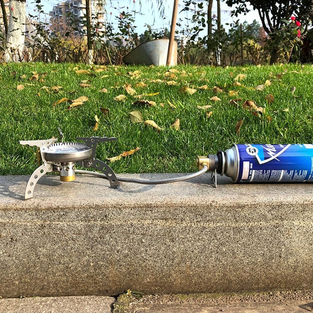 Kepala Adaptor Converter Gas Kaleng Portable Tabung Canister Butane - Gambar 5