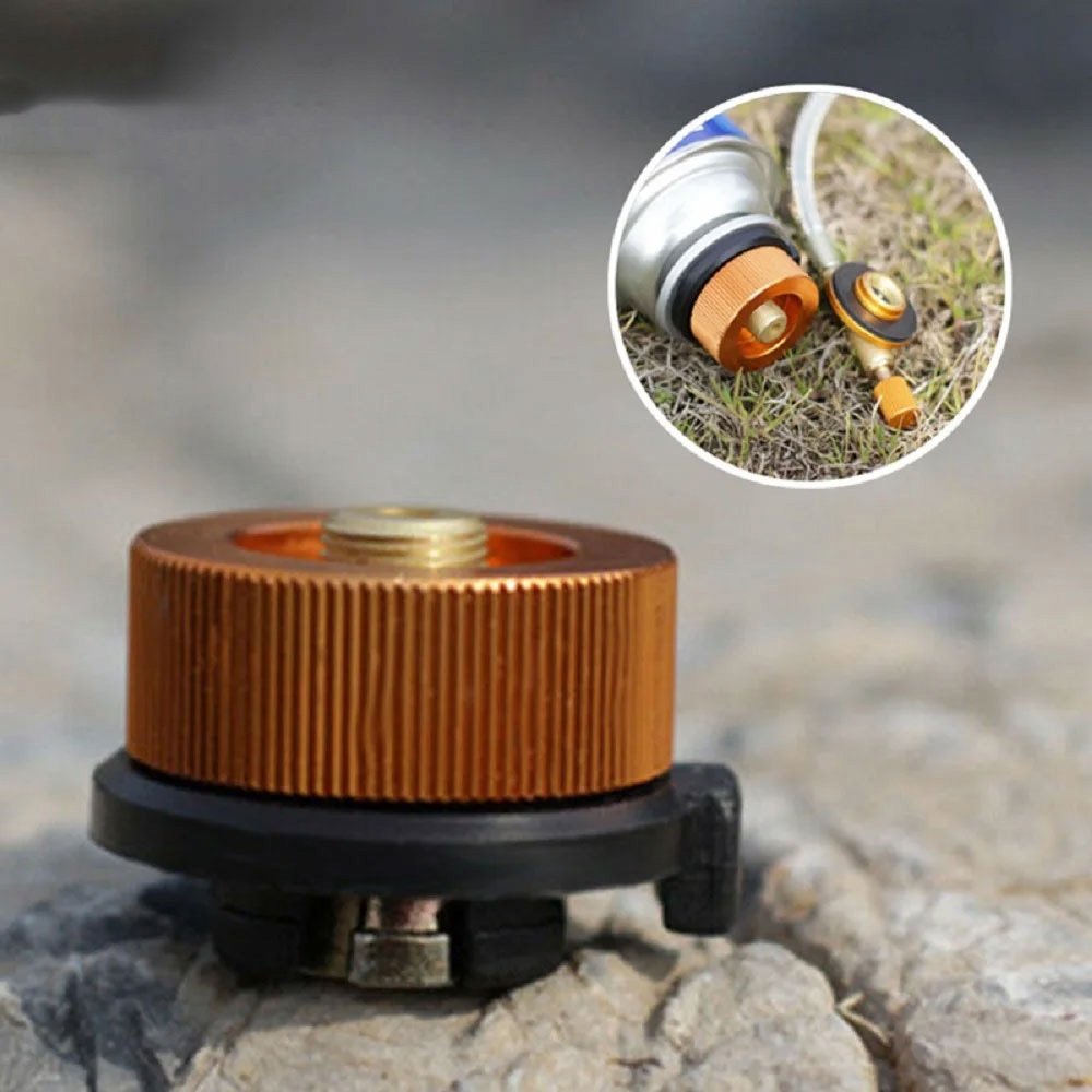 Kepala Adaptor Converter Gas Kaleng Portable Tabung Canister Butane - Gambar 9